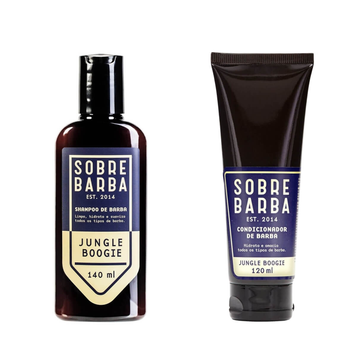 Kit para Barba Shampoo e Condicionador Sobrebarba Jungle Boogie — SOBREBARBA