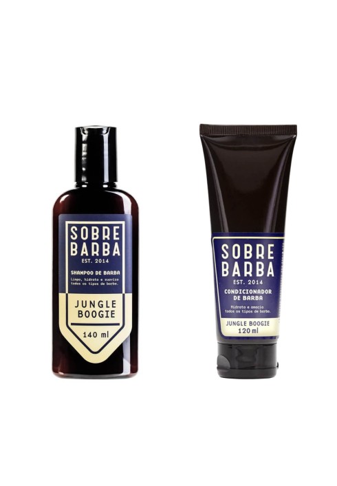 Kit para Barba Shampoo e Condicionador Sobrebarba Jungle Boogie — SOBREBARBA