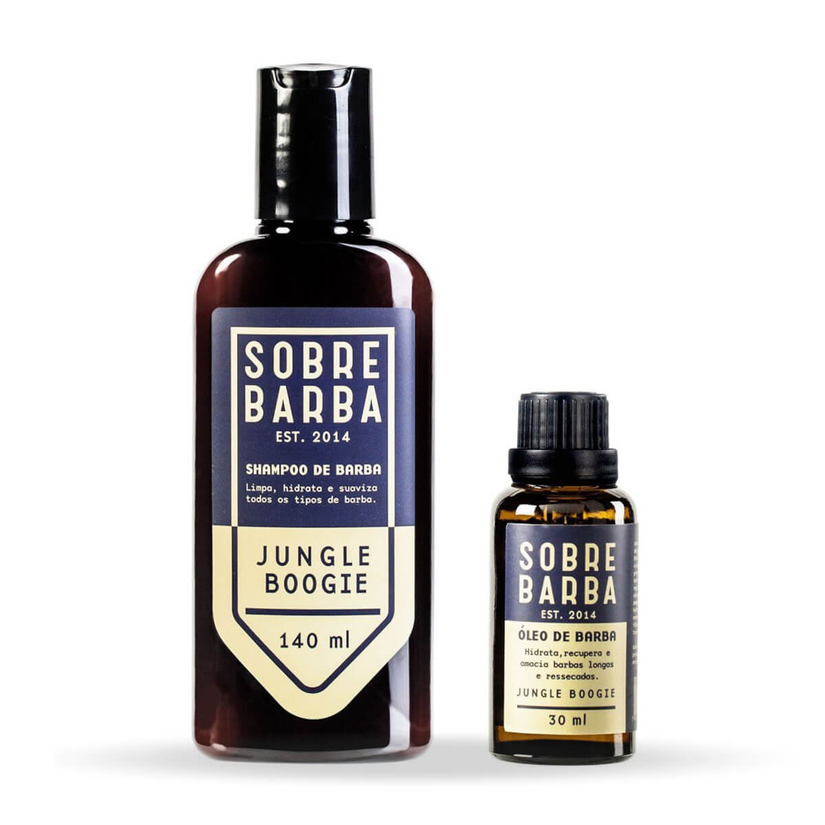 Kit para Barba Shampoo + Óleo Sobrebarba Jungle Boogie — SOBREBARBA