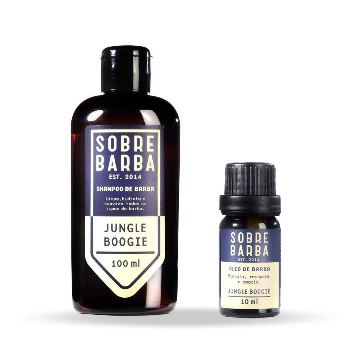 Kit para Barba Shampoo + Óleo Jungle Boogie Sobrebarba — SOBREBARBA