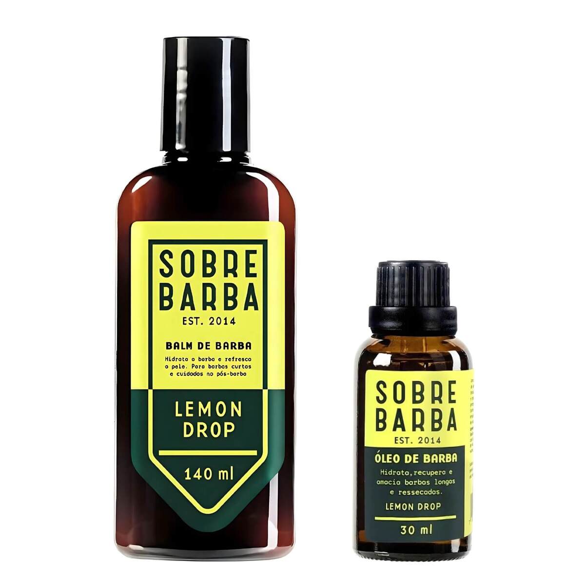 Kit para Barba - Balm + Óleo Lemon Drop Sobrebarba — SOBREBARBA