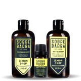 Kit para Barba Shampoo + Balm + Óleo Sobrebarba Lemon Drop — SOBREBARBA