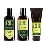 Kit Shampoo + Balm + Condicionador Sobrebarba Lemon Drop — SOBREBARBA