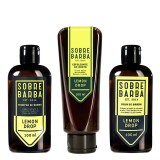 Kit Sobrebarba Lemon Drop Shampoo + Balm + Esfoliante para Barba — SOBREBARBA