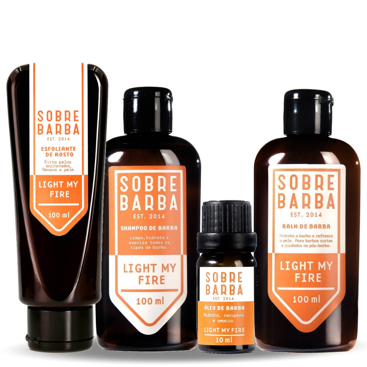 Kit Completo Barba Sobrebarba Light My Fire Edição Viagem — SOBREBARBA