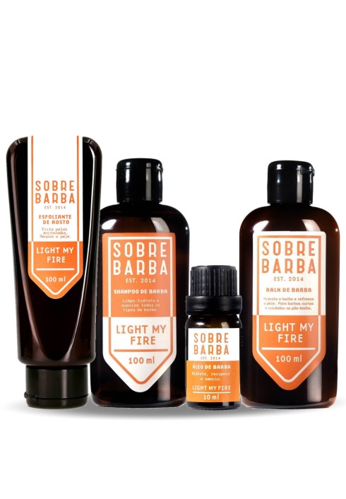 Kit Completo Barba Sobrebarba Light My Fire Edição Viagem — SOBREBARBA