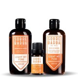 Kit Barba Shampoo + Balm + Óleo Sobrebarba Light My Fire — SOBREBARBA
