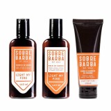 Kit Shampoo Balm Condicionador para Barba Sobrebarba Light My Fire — SOBREBARBA