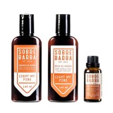Kit Trio Sobrebarba - Shampoo + Balm + Oleo para Barba Light My Fire — SOBREBARBA