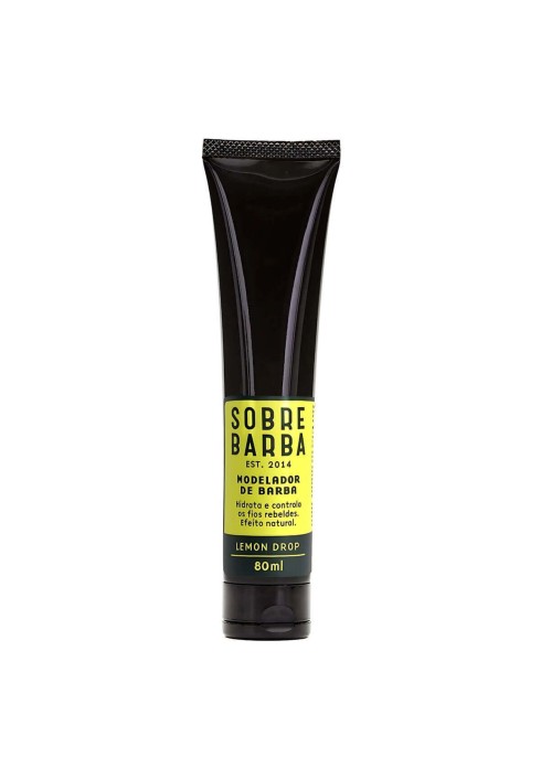 Modelador de Barba Sobrebarba Lemon Drop 80ml Efeito Natural — SOBREBARBA