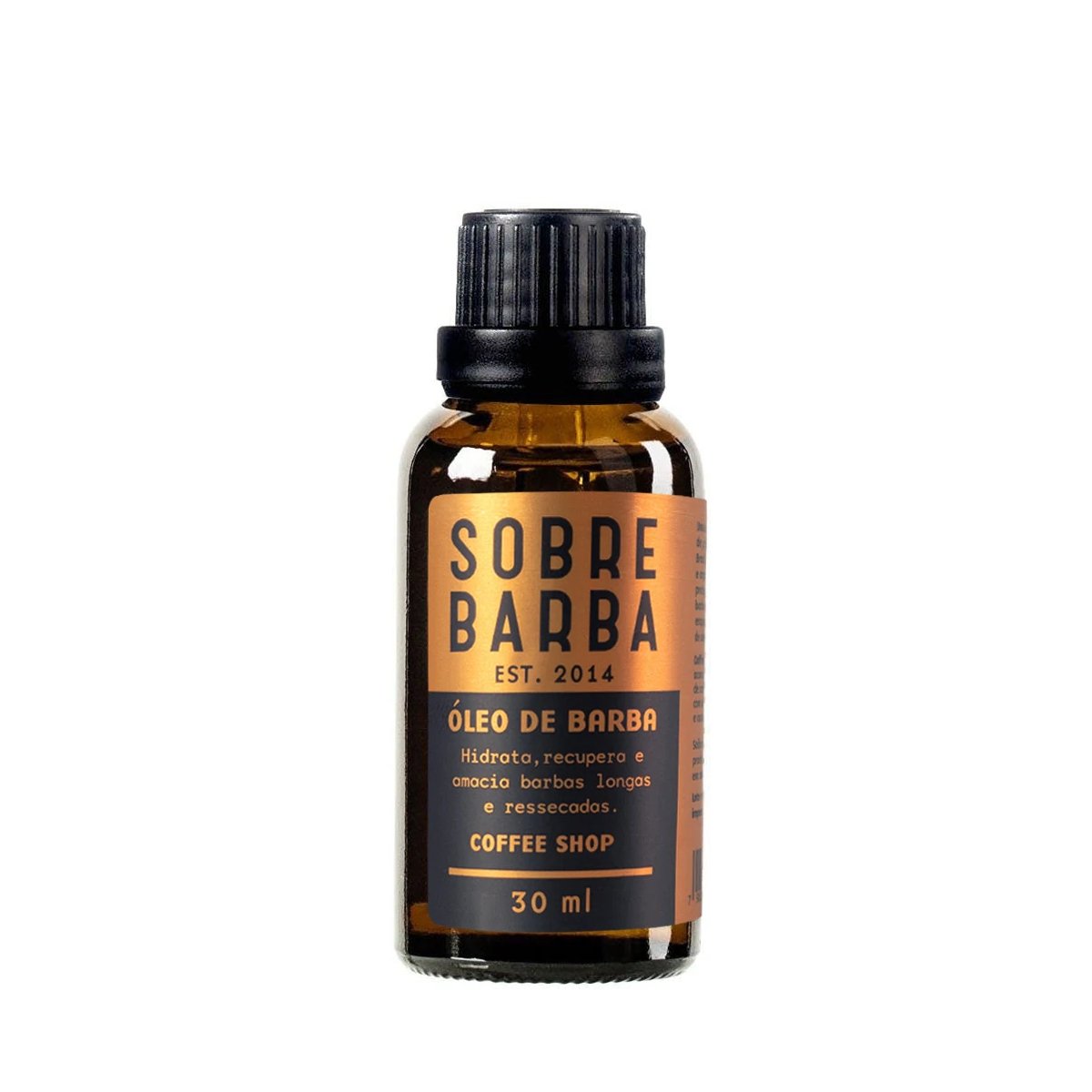 Óleo de Barba Sobrebarba Coffee Shop 30ml Nutre Sem Frizz — SOBREBARBA