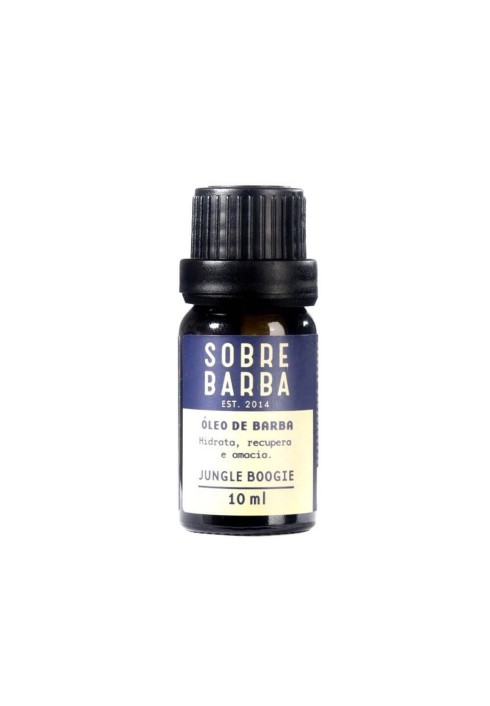 Óleo de Barba Sobrebarba Jungle Boogie 10ml - Edição de Viagem — SOBREBARBA