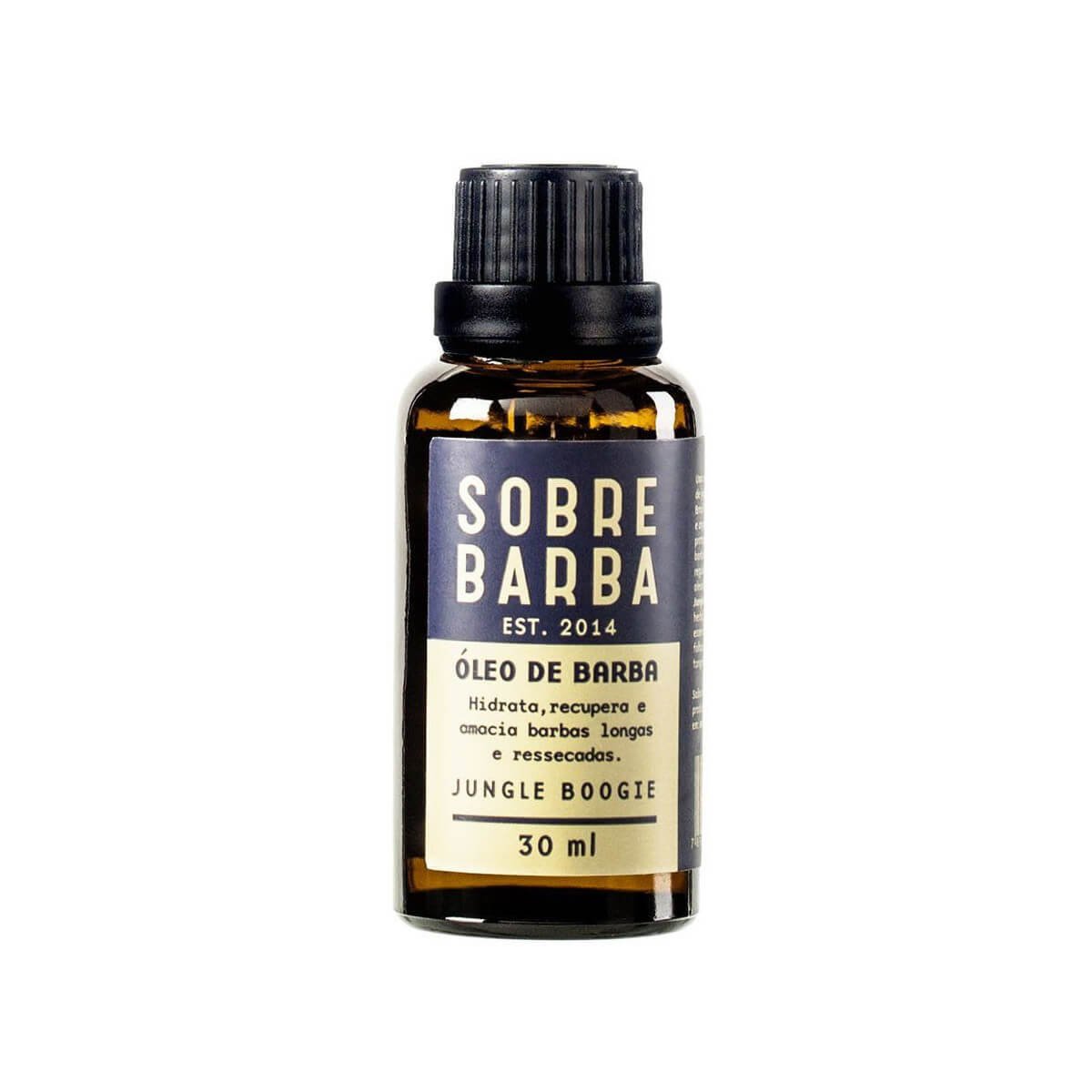 Óleo de Barba Sobrebarba Jungle Boogie 30ml Reduz Frizz — SOBREBARBA