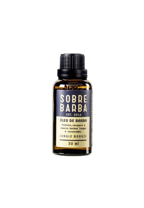 Óleo de Barba Sobrebarba Jungle Boogie 30ml Reduz Frizz — SOBREBARBA