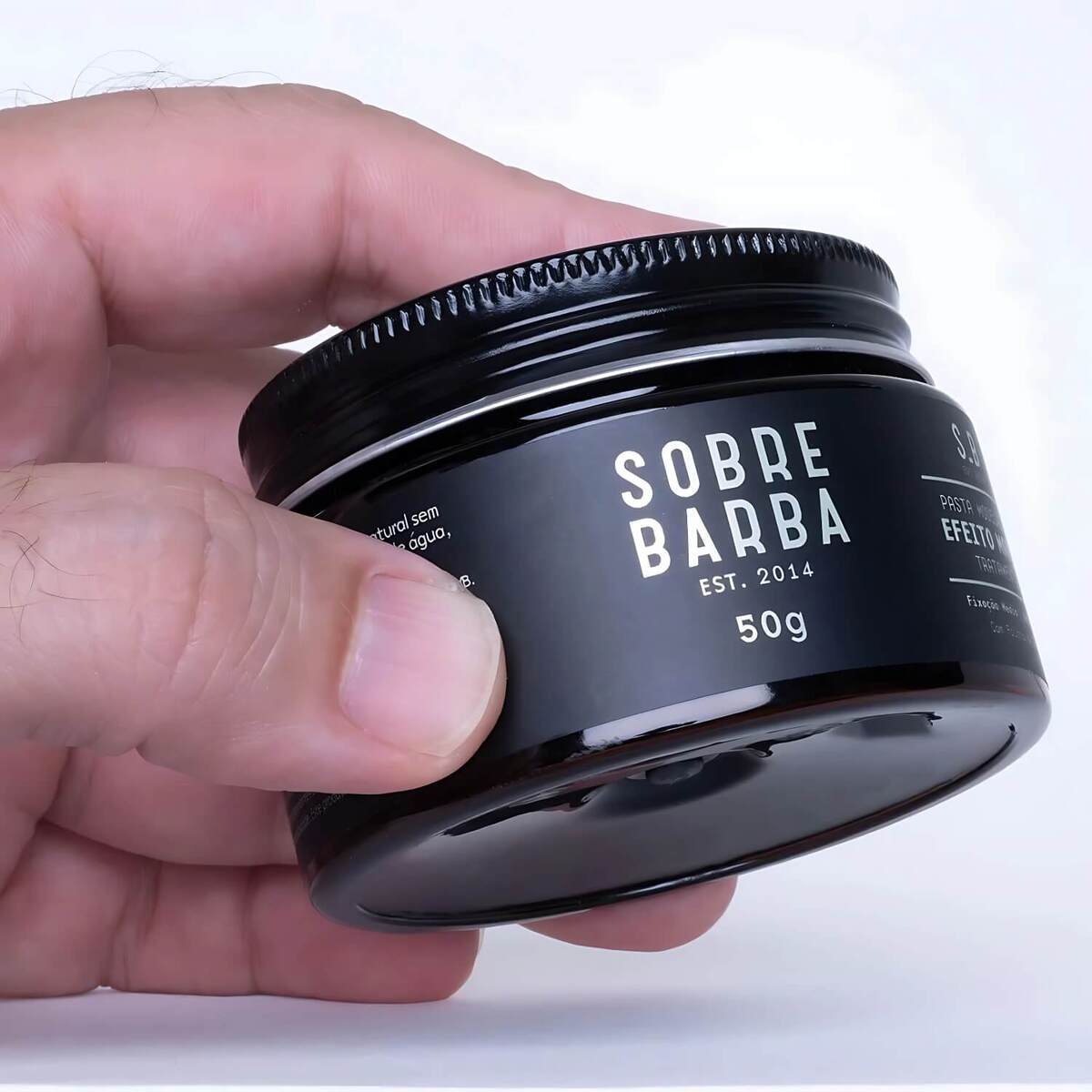 Pasta Modeladora Sobrebarba Efeito Matte 50g Fixação Média — SOBREBARBA