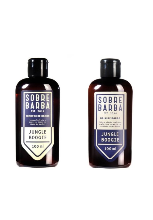 Kit para Barba Shampoo Balm Sobrebarba Jungle Boogie — SOBREBARBA