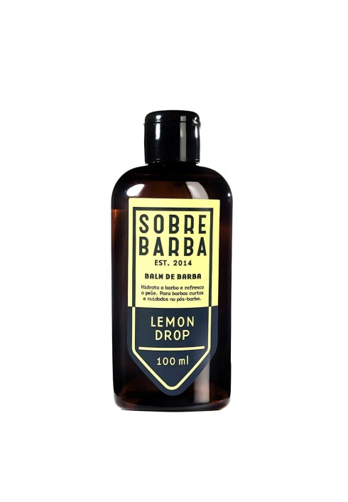 Balm para Barba Sobrebarba Lemon Drop 100ml Edição Viagem — SOBREBARBA