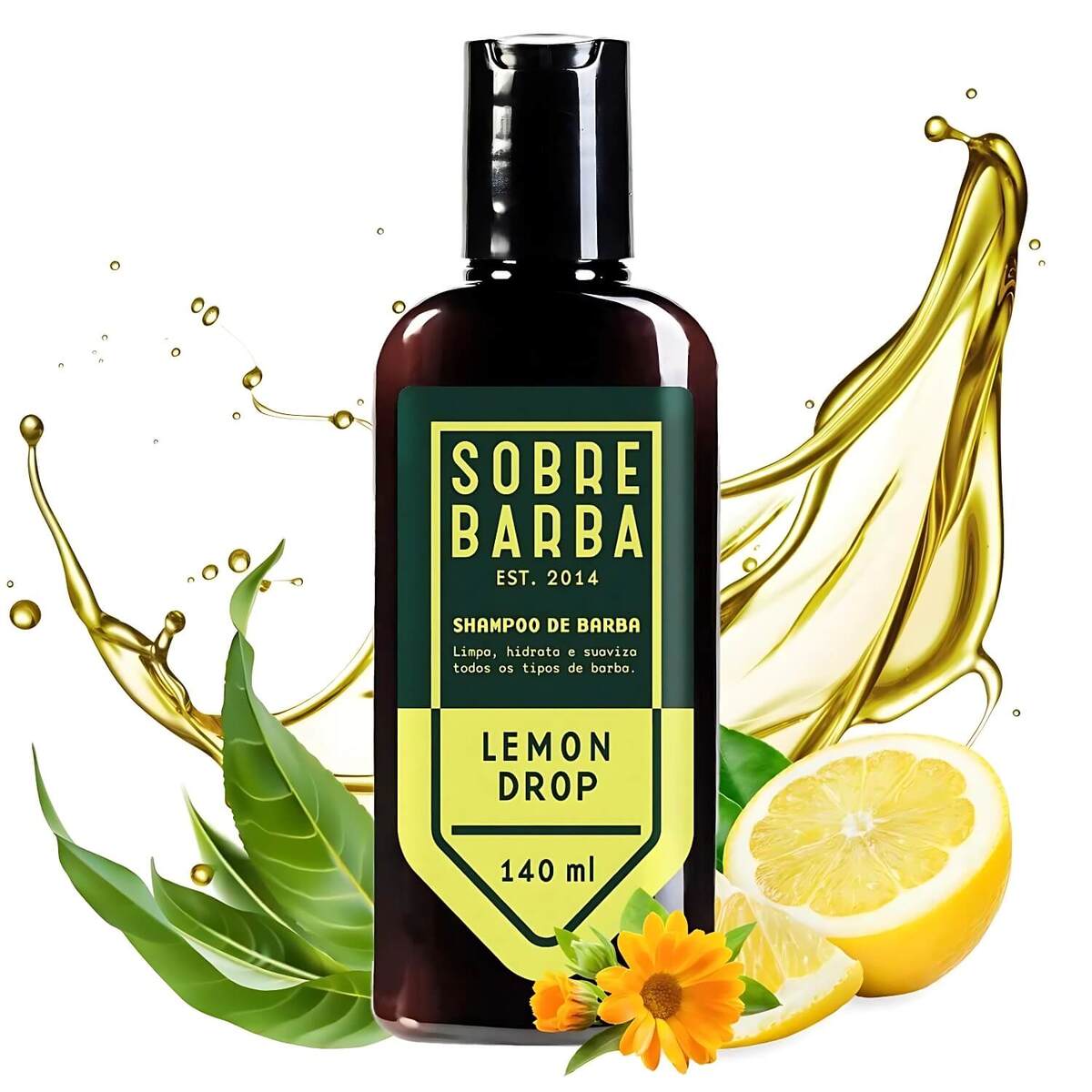 Kit Completo para Barba Quarteto Sobrebarba Lemon Drop — SOBREBARBA