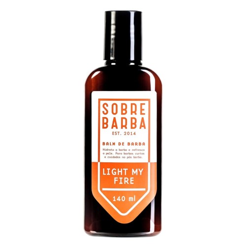 Balm para Barba Sobrebarba Light My Fire (140ml) - Hidratação e Controle Balm para Barba Sobrebarba Light My Fire (140ml) - Hidratação e Controle