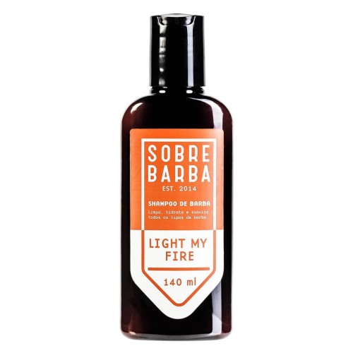 Shampoo de Barba Sobrebarba Light My Fire (140ml) - Assepsia Profunda Shampoo de Barba Sobrebarba Light My Fire (140ml) - Assepsia Profunda