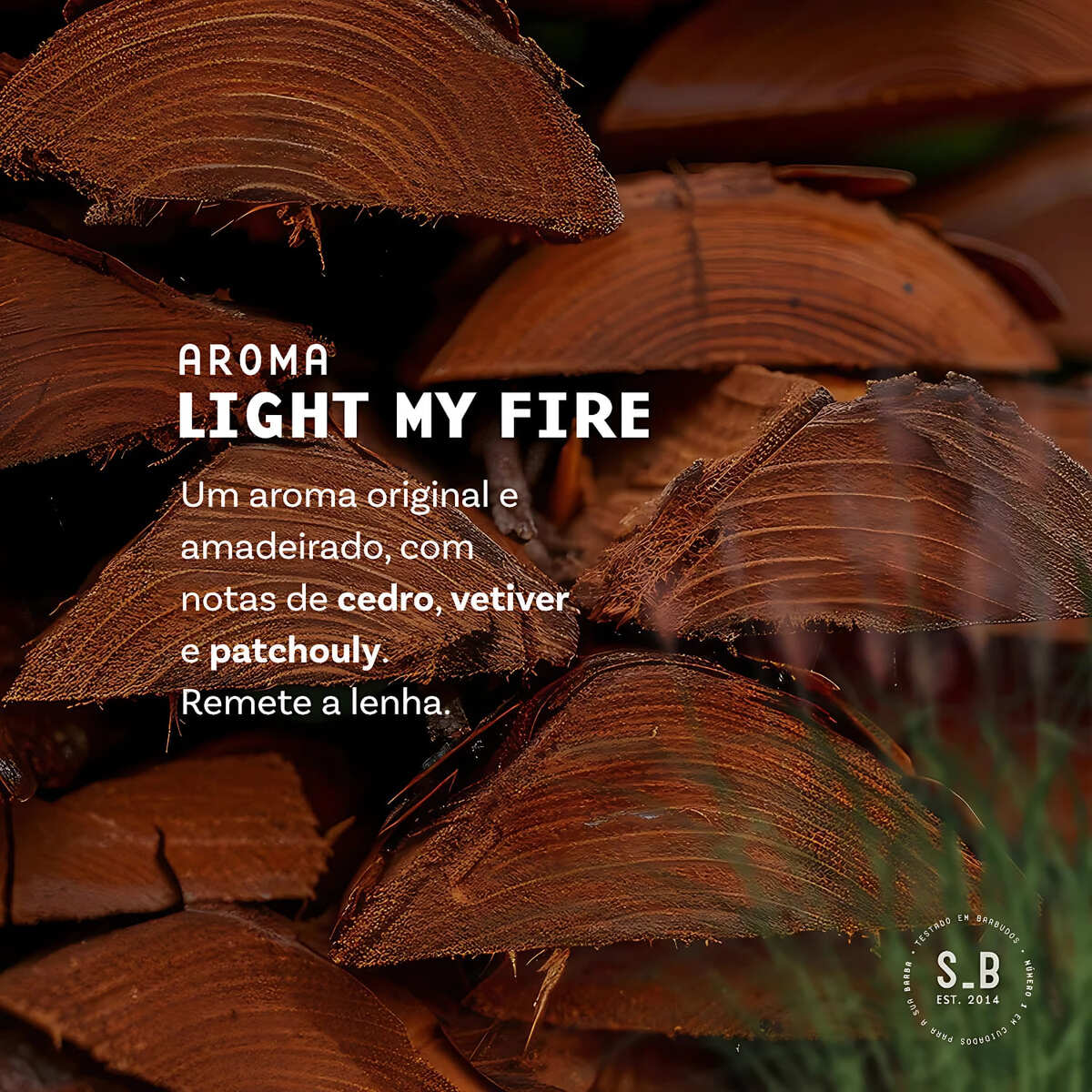 Kit para Barba Balm 140ml + Óleo 30ml Sobrebarba Light My Fire — SOBREBARBA