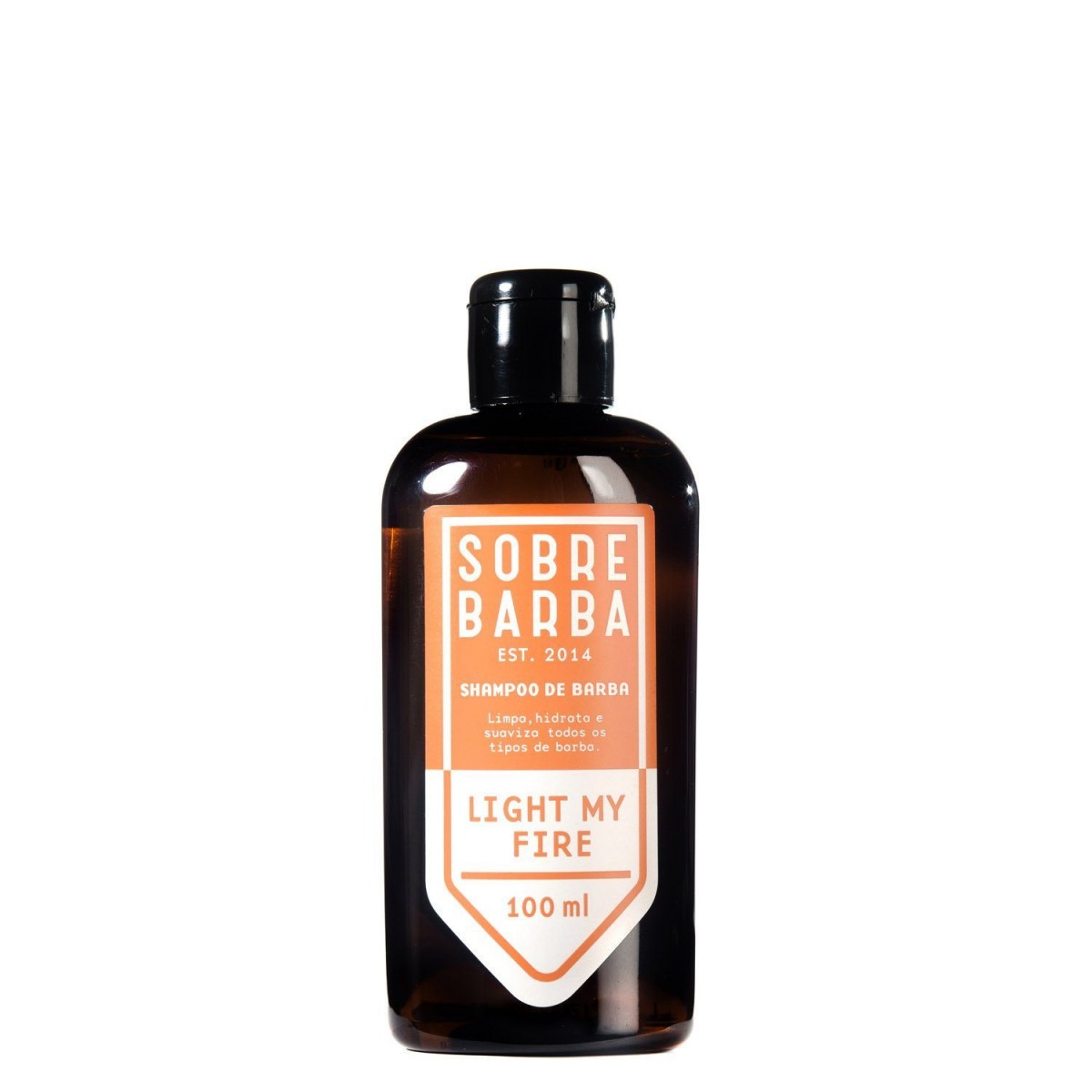 Shampoo para Barba Sobrebarba Light My Fire 100ml Edição Viagem — SOBREBARBA