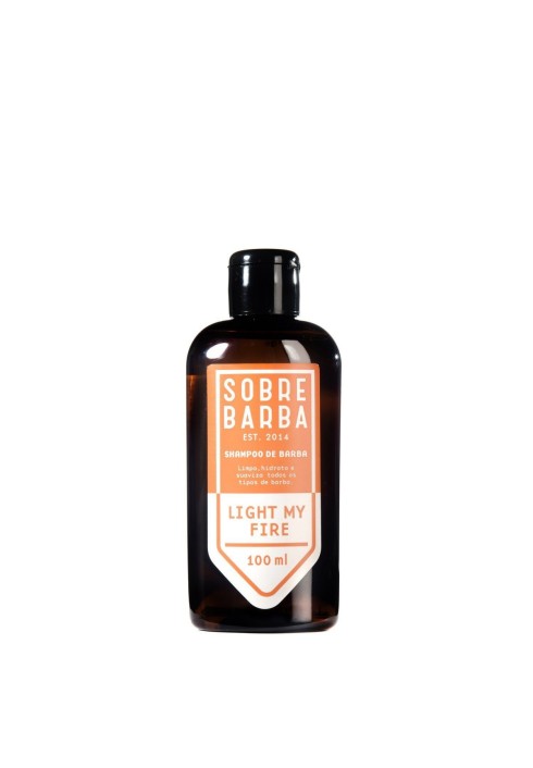Shampoo para Barba Sobrebarba Light My Fire 100ml Edição Viagem — SOBREBARBA