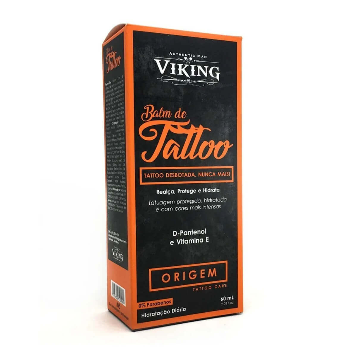 Balm para Tattoo Viking Origem 60ml: Realça as Cores — VIKING