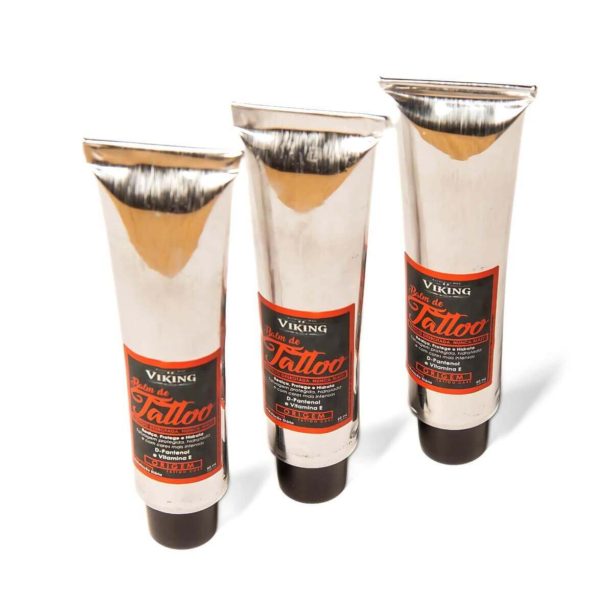 Kit Balm para Tattoo Viking Origem 60ml — 3 Unidades — VIKING