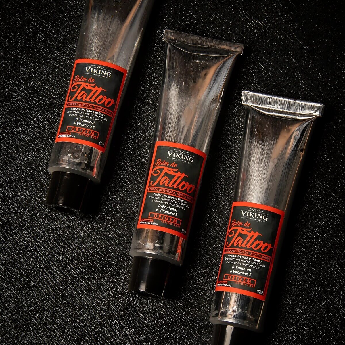 Kit Balm para Tattoo Viking Origem 60ml — 3 Unidades — VIKING