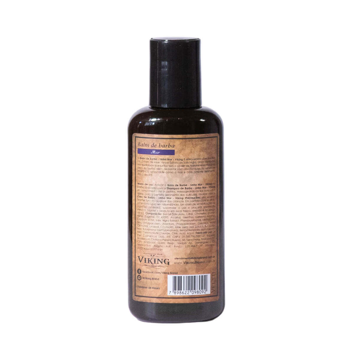 Balm para Barba Viking Mar 140ml Hidrata e Alinha — VIKING