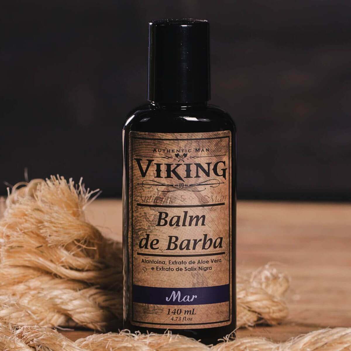 Kit para Barba Viking Mar Shampoo + Balm + Modelador — VIKING