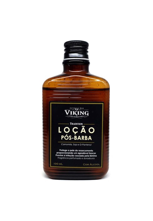 Loção Pós-Barba Viking Tradition 100ml Acalma a Pele — VIKING