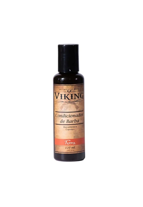 Condicionador de Barba Viking Terra 120ml Hidrata e Sela — VIKING