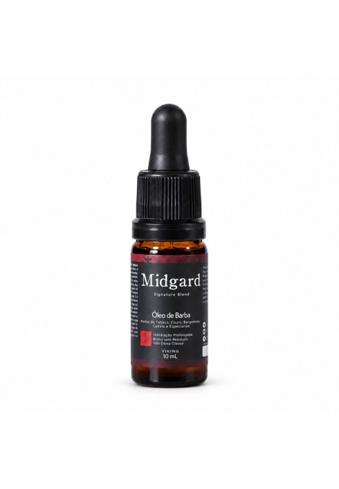 Óleo para Barba Viking Midgard 10ml Nutrição e Brilho — VIKING