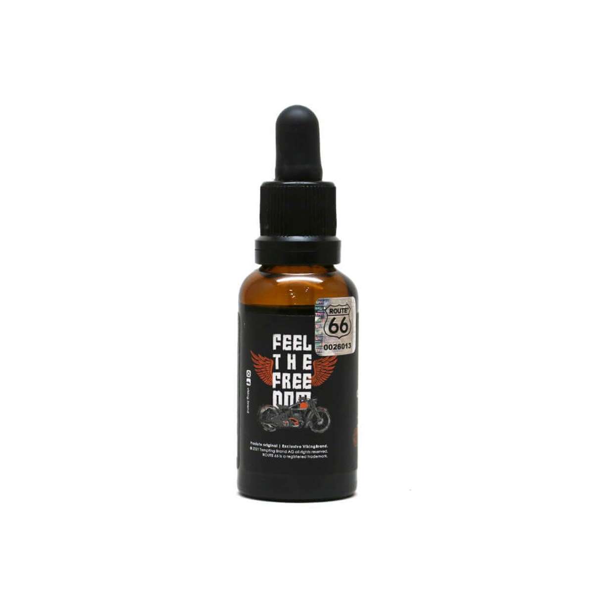 Óleo de Barba Viking Route 66 30ml com Carvão Ativado — VIKING