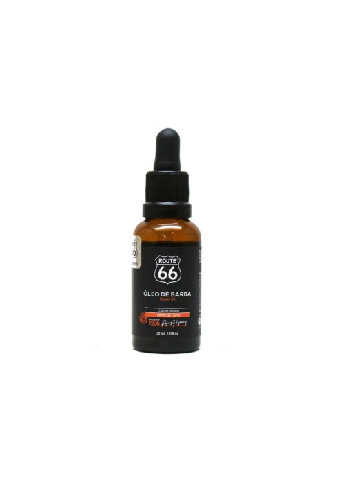 Óleo de Barba Viking Route 66 30ml com Carvão Ativado — VIKING