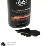Shampoo para Barba Viking Route 66 250ml Carvão Ativado — VIKING