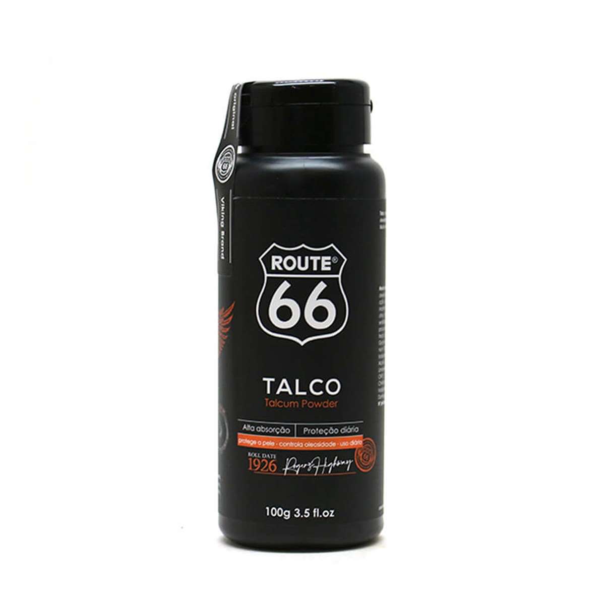 Talco Viking Route 66 100g para Pele com Toque Seco — VIKING